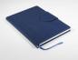 Agenda A5 Cross Blue Tab cu file din praf de piatra