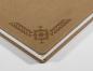 Agenda A5 Lava Brown Trad cu file din praf de piatra