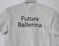 tricou_basic_copii_gri_personalizat_future_ballerina